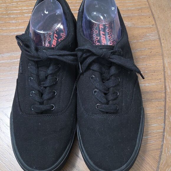 Lugz Lear Canvas Black Sneakers Mens Size 11 - Picture 4 of 10